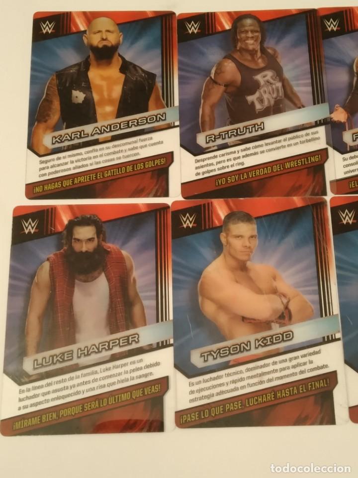 Coleccionismo cromos troquelados antiguos: Lote Panini WWE 2016 - Foto 2