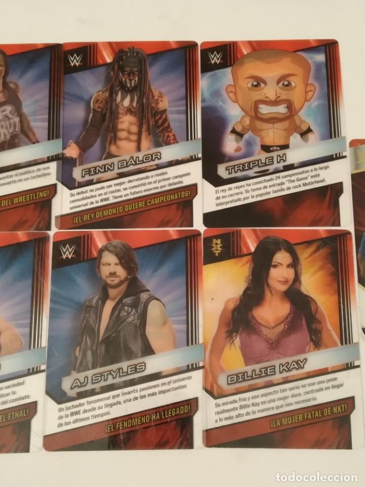 Coleccionismo cromos troquelados antiguos: Lote Panini WWE 2016 - Foto 3