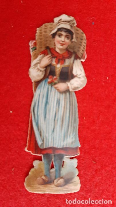 Sammeln alte gestanzte Sammelbilder: CROMO TROQUELADO MUY ANTIGUO SIGLO XIX CHOCOLATES AMATLLER BARCELONA ORIGINAL CRT