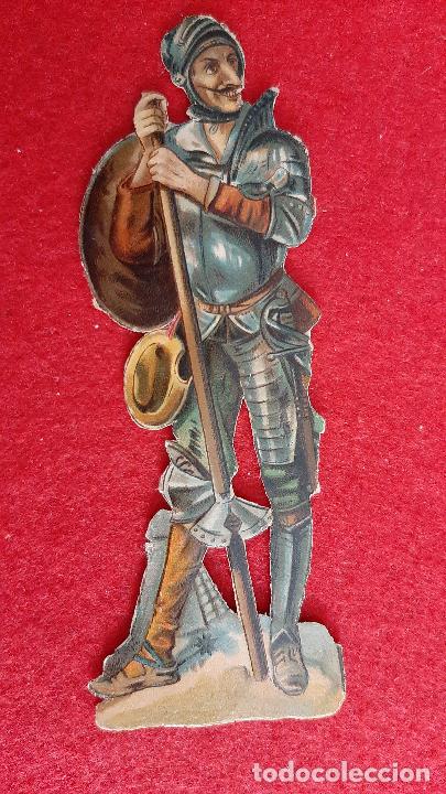 Sammeln alte gestanzte Sammelbilder: CROMO TROQUELADO MUY ANTIGUO SIGLO XIX LA ESPA&Ntilde;OLA MADRID ORIGINAL CRT