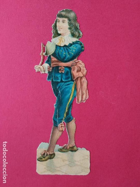 Colecionismo Cromos recortados antigos: ANTIGUO CROMO TROQUELADO
