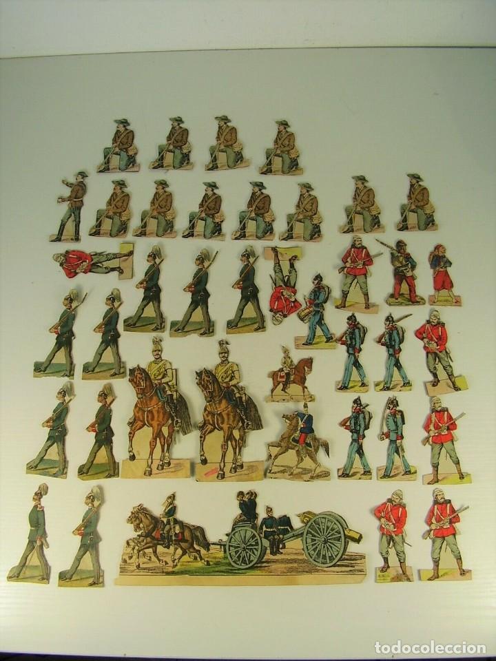 Sammeln alte gestanzte Sammelbilder: Colecci&oacute;n soldaditos, ppios. siglo XX