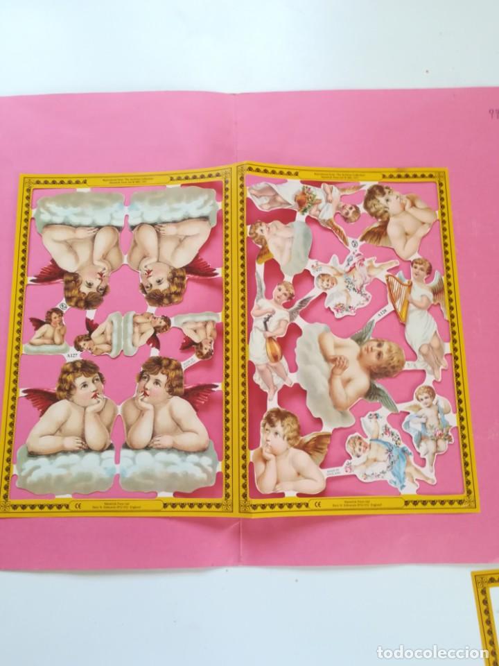 Coleccionismo cromos troquelados antiguos: 2 L&aacute;minas cromos troquelados. - Foto 4