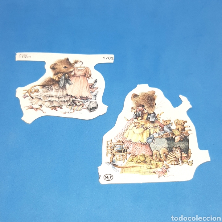 Sammeln alte gestanzte Sammelbilder: (CMZ.9) LOTE 2 CROMOS TROQUELADOS ANTIGUOS.