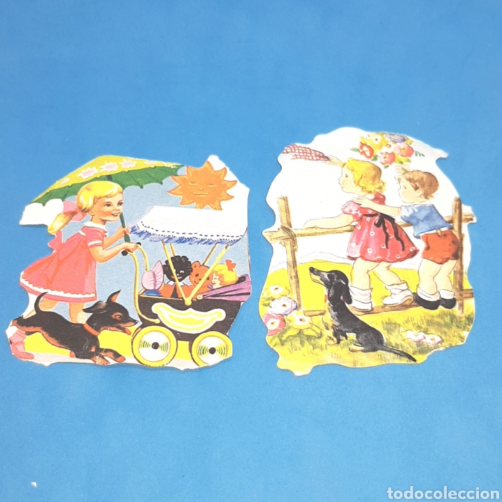 Sammeln alte gestanzte Sammelbilder: (CMZ.9) LOTE 2 CROMOS TROQUELADOS ANTIGUOS.