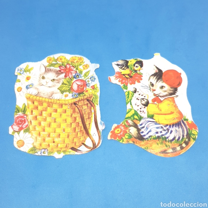 Sammeln alte gestanzte Sammelbilder: (CMZ.9) LOTE 2 CROMOS TROQUELADOS ANTIGUOS.