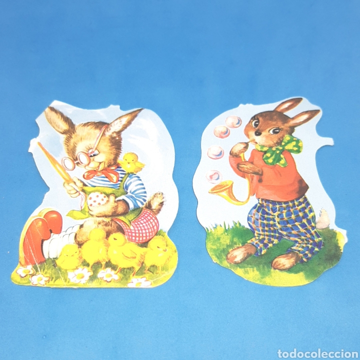 Sammeln alte gestanzte Sammelbilder: (CMZ.9) LOTE 2 CROMOS TROQUELADOS ANTIGUOS.