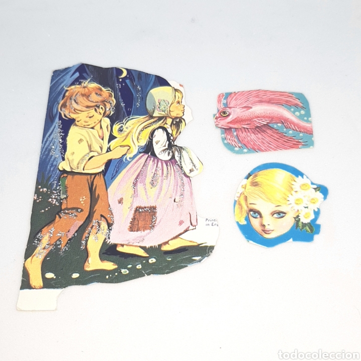 Collectable Antique Stamped Cards: (CCT) LOTE 3 CROMOS TROQUELADOS ANTIGUOS.