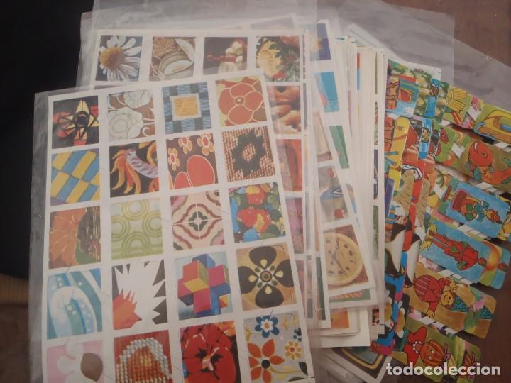 Collectionnisme Cartes &agrave; collectionner massicot&eacute;es anciennes: CROMOS TROQUELADOS - MAS DE 90 LAMINAS - A&Ntilde;OS 70 - GRAFICAS LOGRO&Ntilde;O