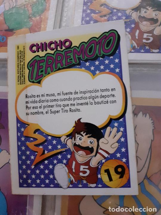 Coleccionismo cromos troquelados antiguos: CHICHO TERREMOTO EDICIONES ESTE N 19 - Foto 2