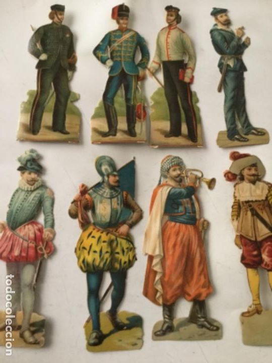 Collectionnisme Cartes &agrave; collectionner massicot&eacute;es anciennes: Troquelados- 8 varios