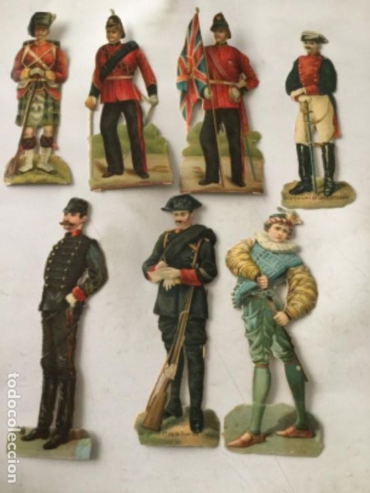 Collectionnisme Cartes &agrave; collectionner massicot&eacute;es anciennes: Troquelados- 7 varios