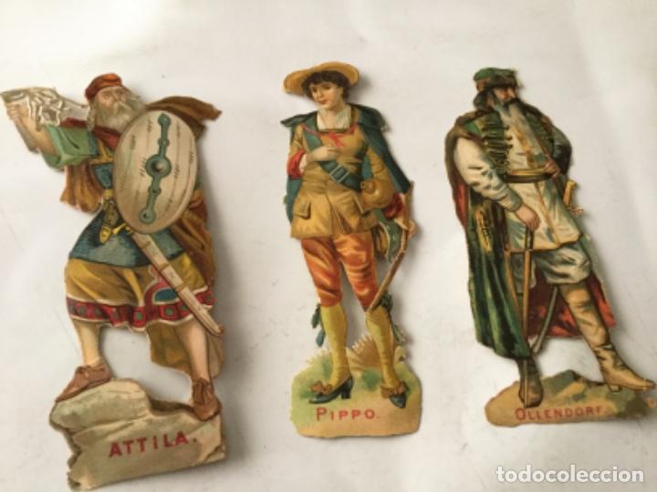 Collectionnisme Cartes &agrave; collectionner massicot&eacute;es anciennes: Troquelados- 3