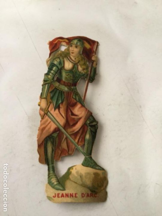 Sammeln alte gestanzte Sammelbilder: Troquelados- jeanne d&rsquo;arc
