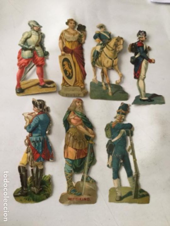 Collectionnisme Cartes &agrave; collectionner massicot&eacute;es anciennes: Troquelados- 7- reparados