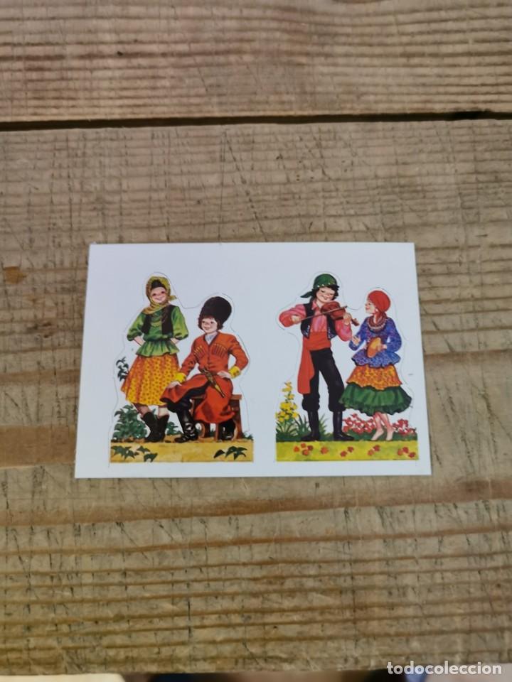 Collectionnisme Cartes &agrave; collectionner massicot&eacute;es anciennes: CROMO DE MIS CASITAS Y SUS HABITANTES NUNCA PEGADO LETRA A-H - A-E A&Ntilde;O 1981