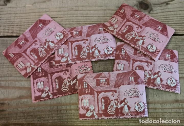 Collectable Antique Stamped Cards: LOTE 6 SOBRES SIN ABRIR CROMOS TROQUELADOS MIS CASITAS Y SUS HABITANTES, EDICIONES ESTE,