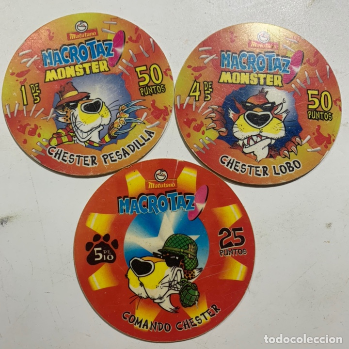 Coleccionismo cromos troquelados antiguos: Lote macrotazo monster matutano - Foto 1