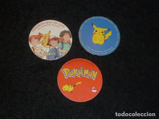Coleccionismo cromos troquelados antiguos: Lote 3 imanes Pokemon - Foto 6