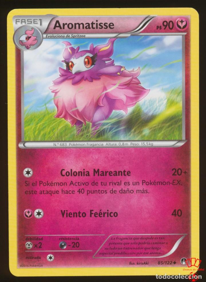 Collectionnisme Cartes &agrave; collectionner massicot&eacute;es anciennes: #85/122. AROMATISSE - XY Turbo Limite (BREAKpoint) - Pokemon Trading Card/Carta