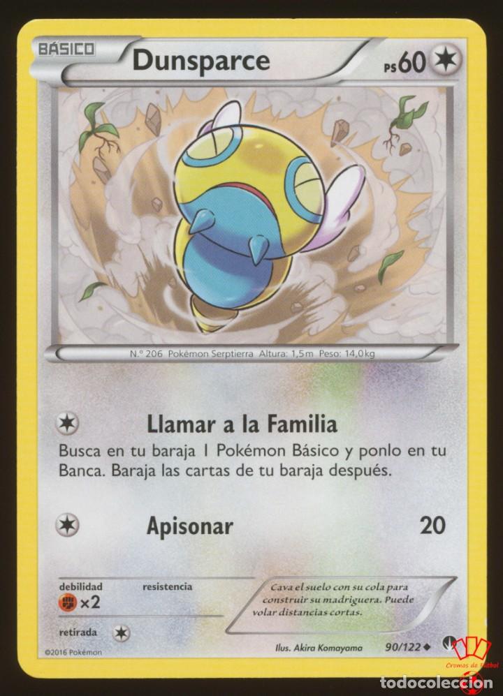 Collectionnisme Cartes &agrave; collectionner massicot&eacute;es anciennes: #90/122. DUNSPARCE - XY Turbo Limite (BREAKpoint) - Pokemon Trading Card/Carta
