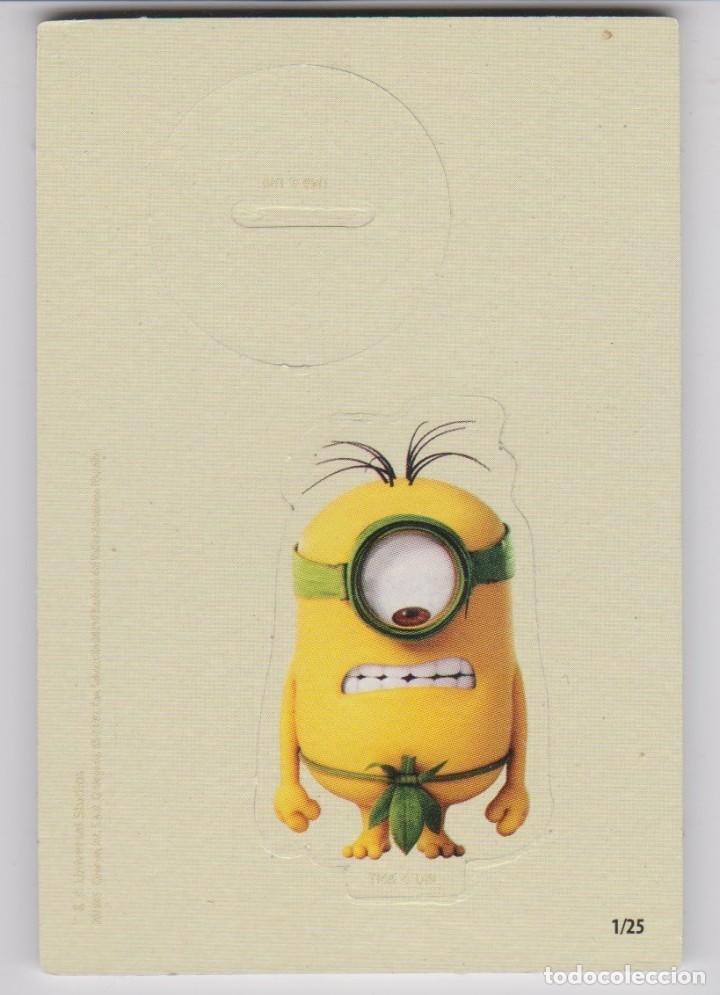 Coleccionismo cromos troquelados antiguos: THE MINIONS -- N&ordm; 1 - Foto 1
