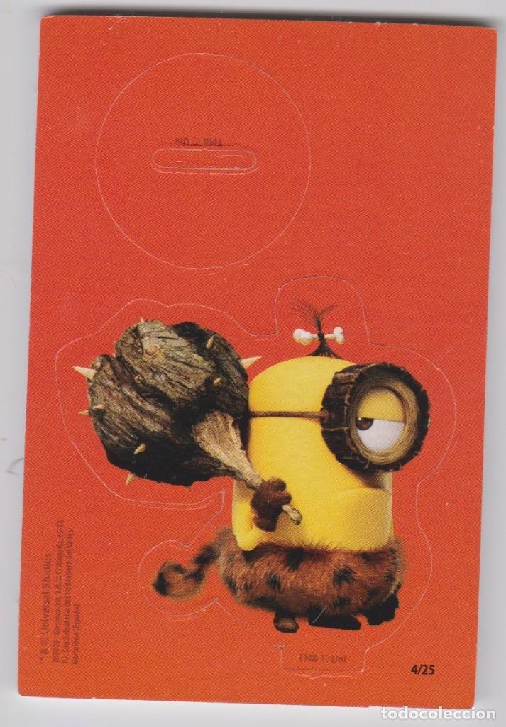 Coleccionismo cromos troquelados antiguos: THE MINIONS -- N&ordm; 4 - Foto 1