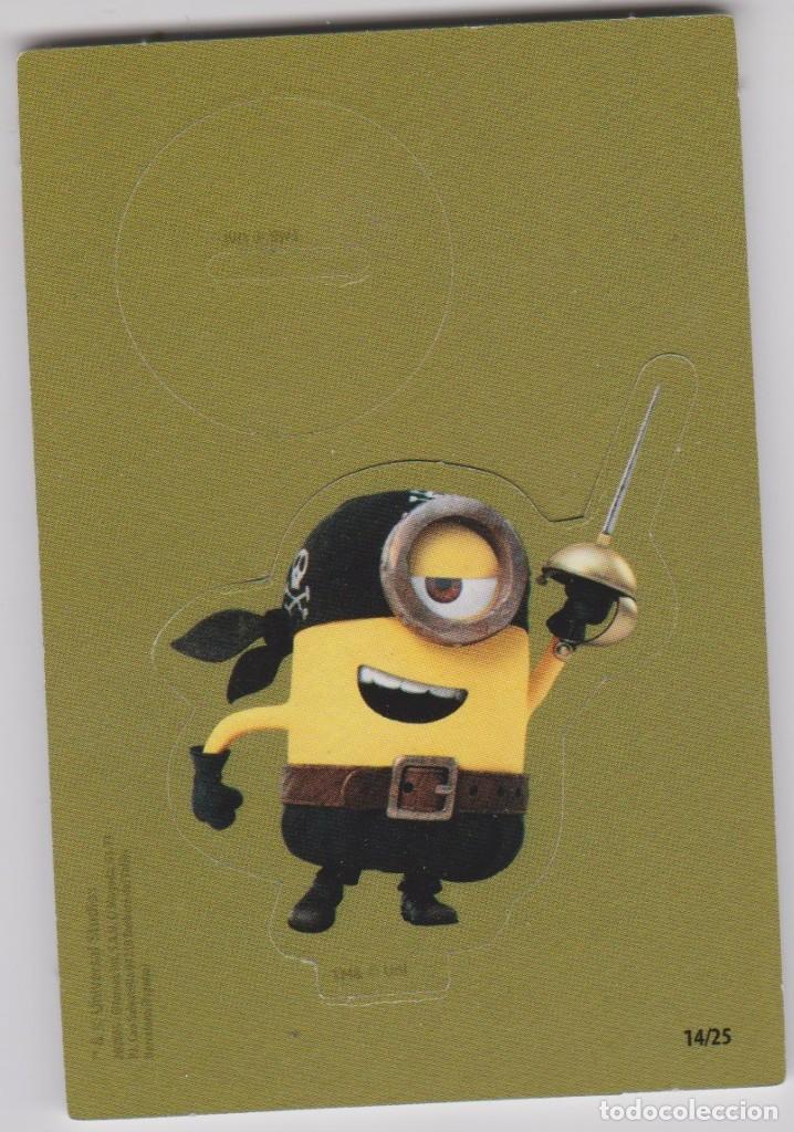 Coleccionismo cromos troquelados antiguos: THE MINIONS -- N&ordm; 14 - Foto 1