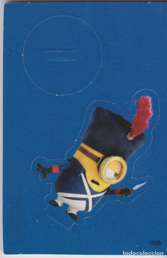 Coleccionismo cromos troquelados antiguos: THE MINIONS -- N&ordm; 15 - Foto 1