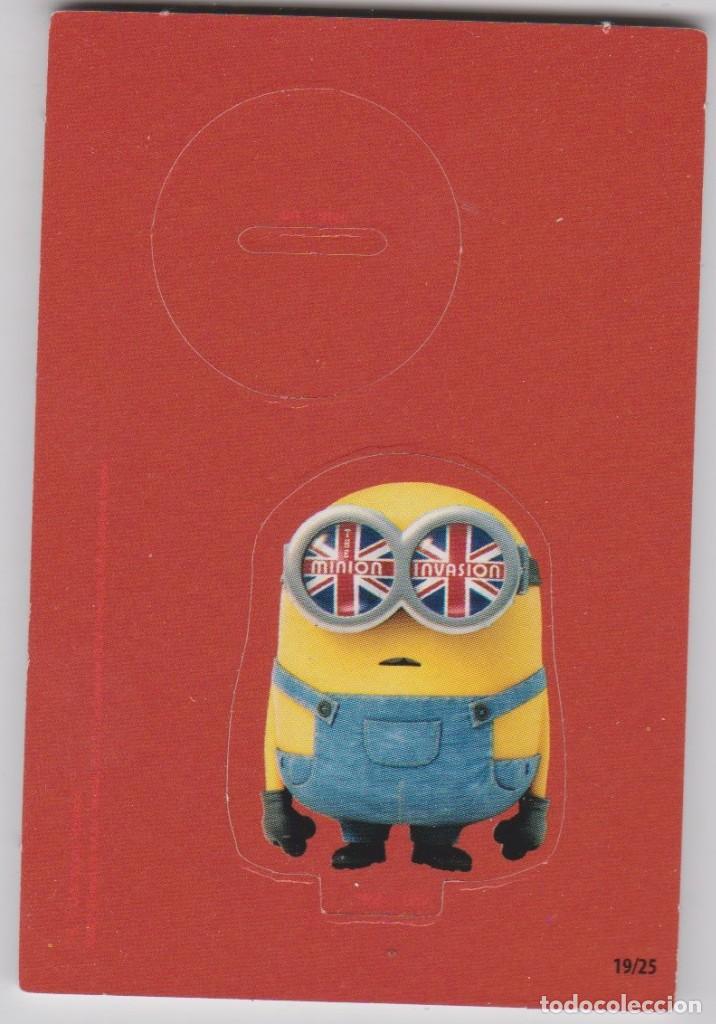 Coleccionismo cromos troquelados antiguos: THE MINIONS -- N&ordm; 19 - Foto 1
