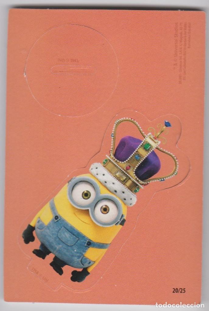 Coleccionismo cromos troquelados antiguos: THE MINIONS -- N&ordm; 20 - Foto 1