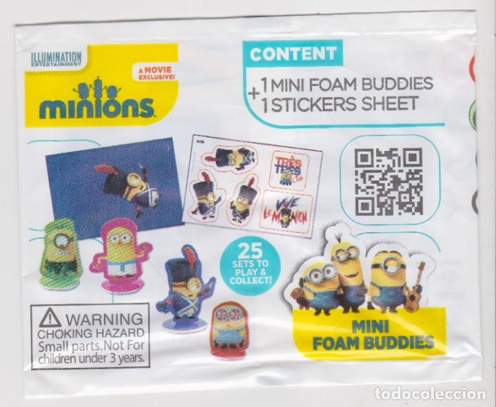 Coleccionismo cromos troquelados antiguos: THE MINIONS -- N&ordm; 17 - Foto 2