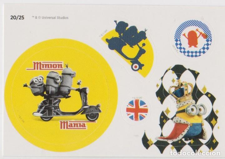 Coleccionismo cromos troquelados antiguos: THE MINIONS -- N&ordm; 20 - Foto 1