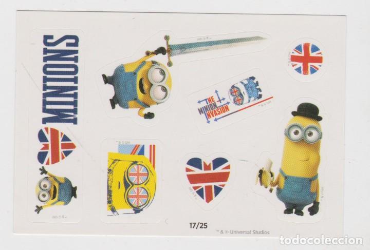Coleccionismo cromos troquelados antiguos: THE MINIONS -- N&ordm; 6 - Foto 2