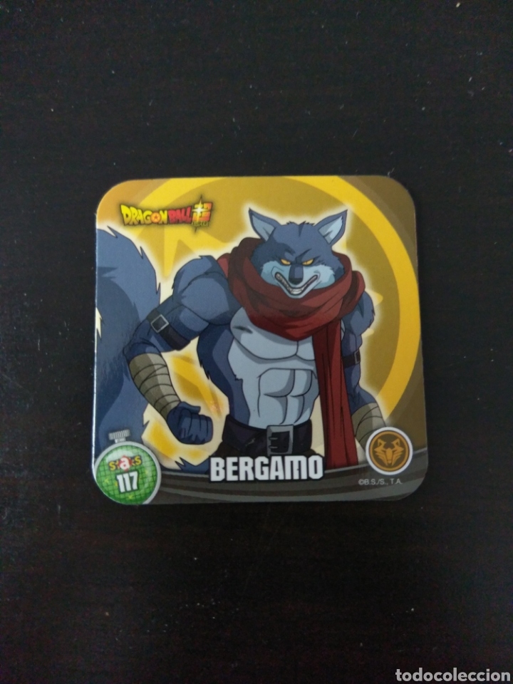 Collectable Antique Stamped Cards: Staks Bergamo Dragon Ball Super 117