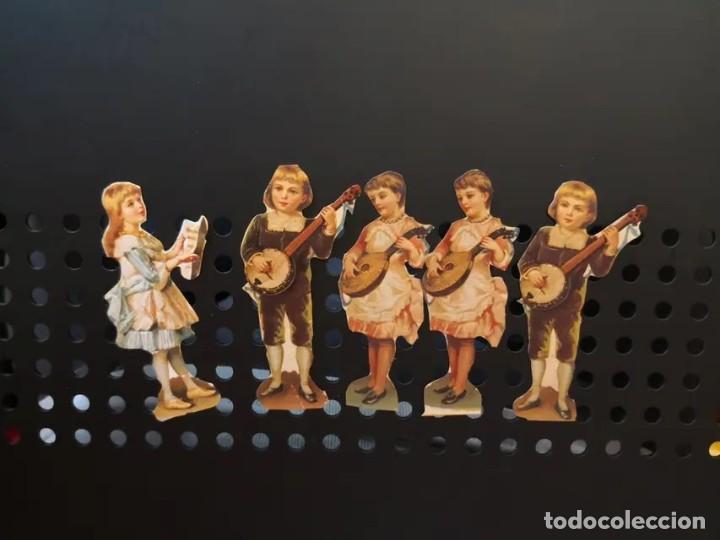Collectable Antique Stamped Cards: Lote de cromos troquelados