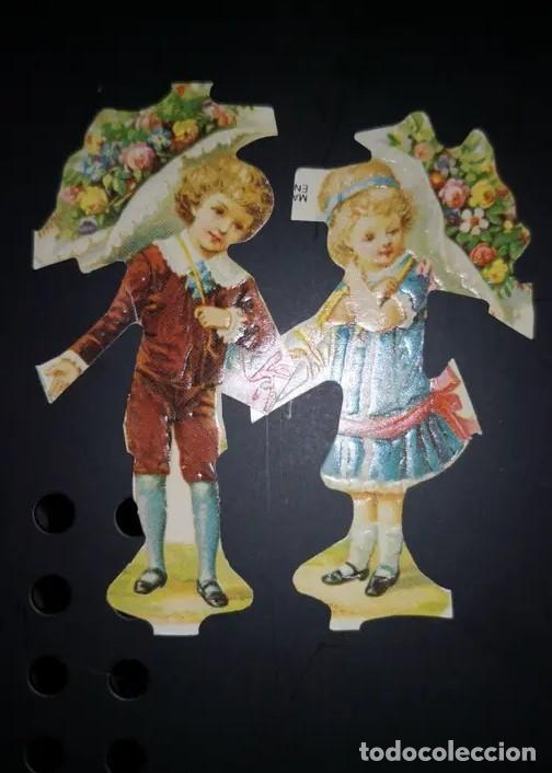 Colecionismo Cromos recortados antigos: LOTE DE CROMOS TROQUELADOS