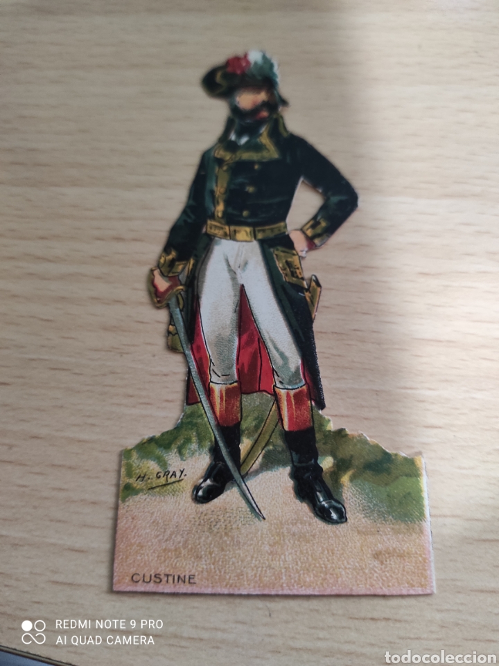 Coleccionismo cromos troquelados antiguos: Recortables ej&eacute;rcito napoleonico - Foto 1