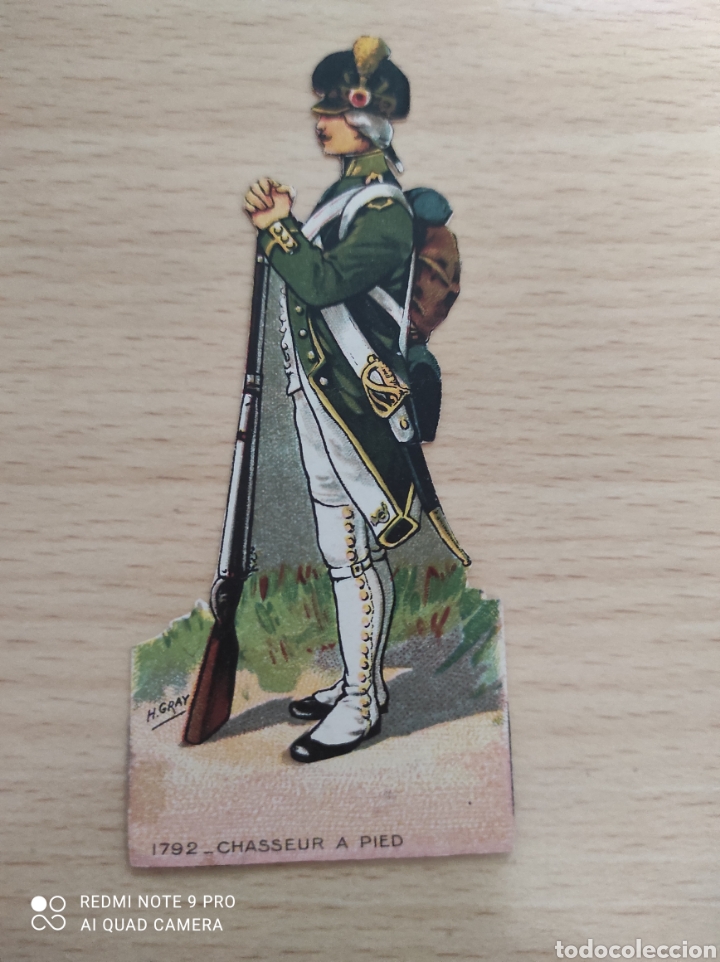 Coleccionismo cromos troquelados antiguos: Recortables ej&eacute;rcito napoleonico - Foto 1