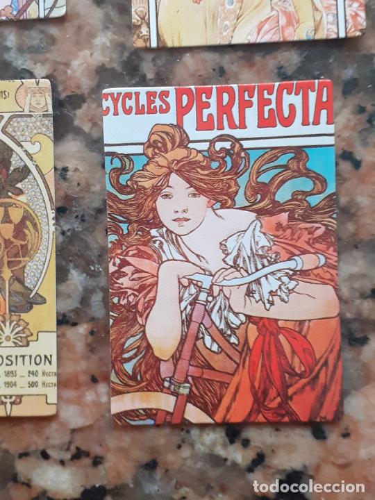 Collectable Antique Stamped Cards: mucha musha cromo vintage laminita de unos 2 x 3 cms como los cromos de anta&ntilde;o