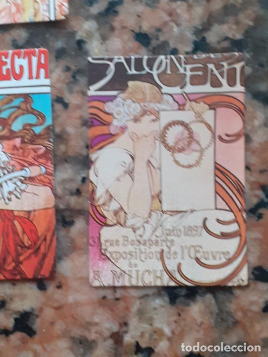 Collectable Antique Stamped Cards: mucha musha cromo vintage laminita de unos 2 x 3 cms como los cromos de anta&ntilde;o