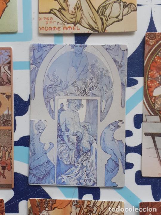 Collectable Antique Stamped Cards: mucha musha cromo vintage laminita de unos 2 x 3 cms como los cromos de anta&ntilde;o
