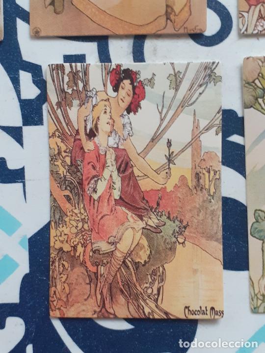 Collectable Antique Stamped Cards: mucha musha cromo vintage laminita de unos 2 x 3 cms como los cromos de anta&ntilde;o