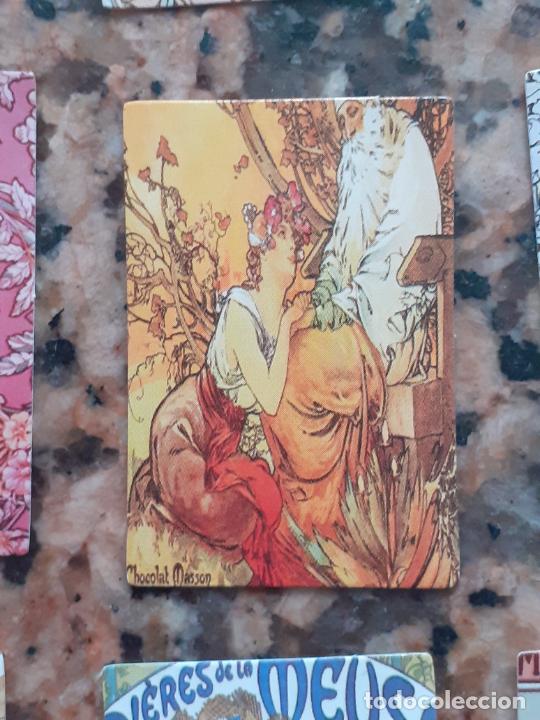 Collectable Antique Stamped Cards: mucha musha cromo vintage laminita de unos 2 x 3 cms como los cromos de anta&ntilde;o