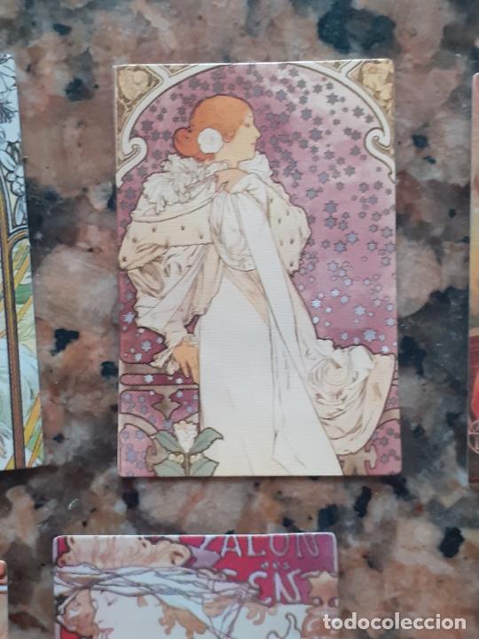 Collectable Antique Stamped Cards: mucha musha cromo vintage laminita de unos 2 x 3 cms como los cromos de anta&ntilde;o