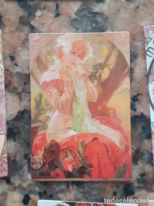 Collectable Antique Stamped Cards: mucha musha cromo vintage laminita de unos 2 x 3 cms como los cromos de anta&ntilde;o