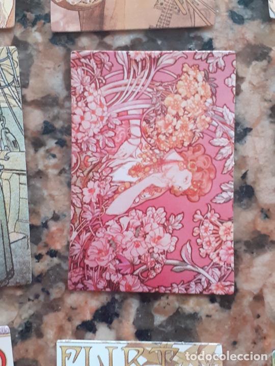 Collectable Antique Stamped Cards: mucha musha cromo vintage laminita de unos 2 x 3 cms como los cromos de anta&ntilde;p