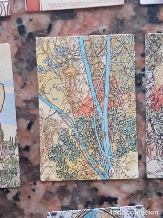 Collectable Antique Stamped Cards: mucha musha cromo vintage laminita de unos 2 x 3 cms como los cromos de anta&ntilde;o