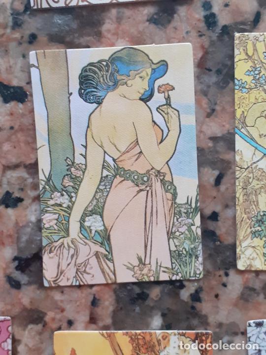 Collectable Antique Stamped Cards: mucha musha cromo vintage laminita de unos 2 x 3 cms como los cromos de anta&ntilde;o