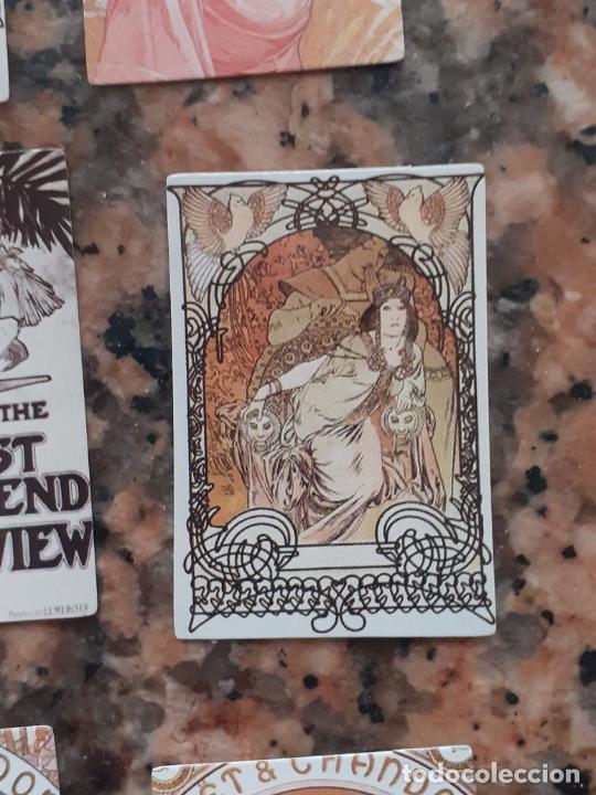 Collectable Antique Stamped Cards: mucha musha cromo vintage laminita de unos 2 x 3 cms como los cromos de anta&ntilde;o